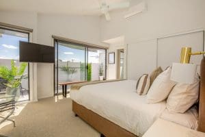 The Esplanade - Master bedroom showing view