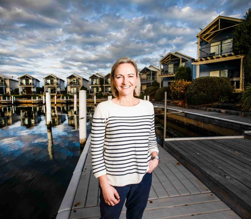 Tamara Cook, manager of Captains Cove Waterfront Resort